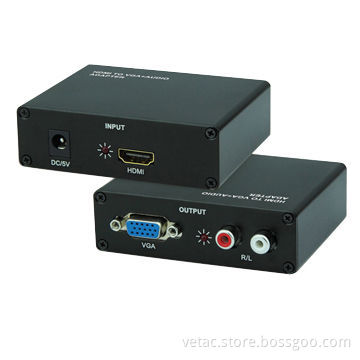 HDMI TO VGA + Audio Converter
